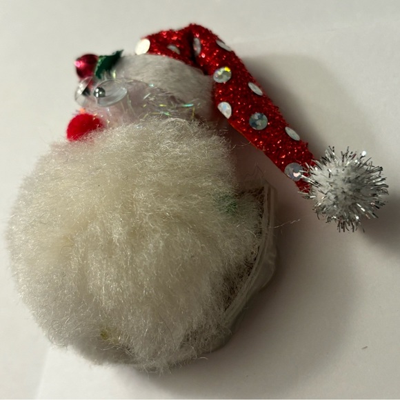 Vintage Light-Up Santa Claus Holiday Christmas Brooch Pin - Picture 3 of 5